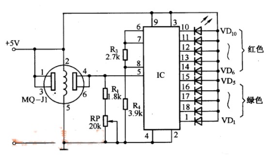 酒精濃度測試儀器的用及電路設計原理分析